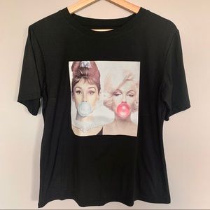 Audrey & Marilyn T-shirt 👚